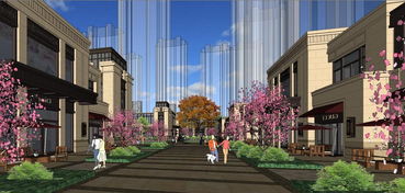 精品現代新古典風格沿街商業(yè)街建筑 景觀設計方案su模型圖下載 圖片25.44mb 建筑模型庫 su模型